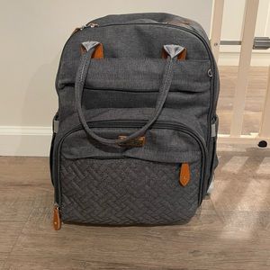 Diaper bag backpack slightly used